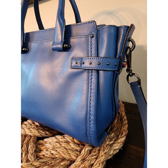 Coach swagger 27 Embellished Canyon Quilt Leathet 55503 - Picture 10 of 16